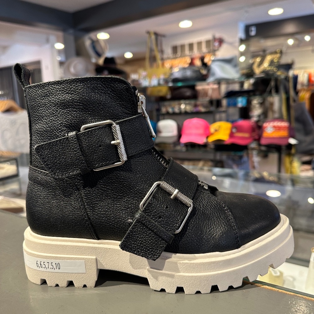 Dolce Vita Black Leather Avari Boots